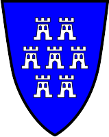 Das historische Wappen der Siebenbürger Sachsen