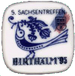 Logo des Sachsentreffens 1995 in Birthlm