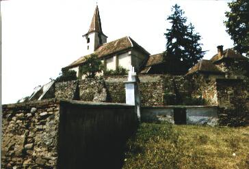Die Kirchenburg von Dobring, 1992