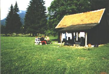 Hütte im Garcin-Tal bei Kronstadt